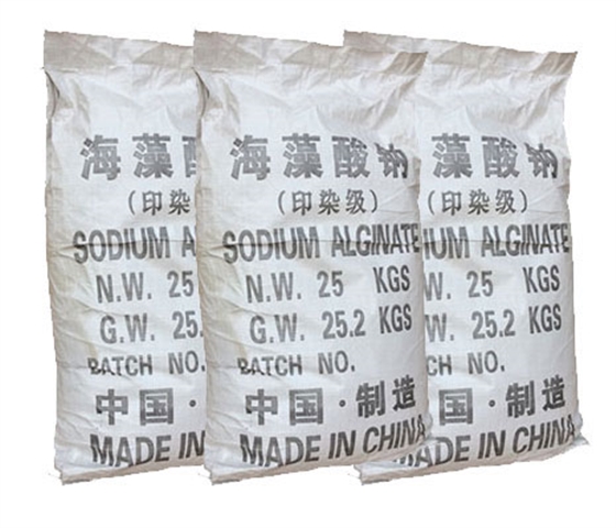 海藻酸鈉(na)對印花粘(zhān)着牢度的(de)關系