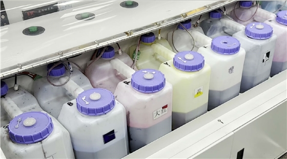 數碼印花墨水(shuǐ)黏度對印花連續(xu)性有影響嗎?